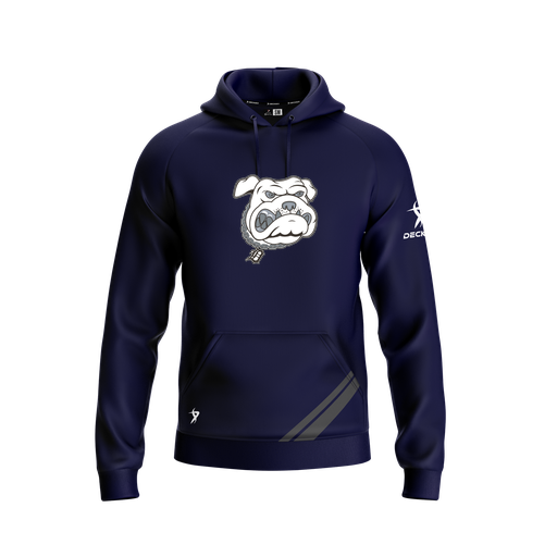 [FOLHSMNV-YXS-LOGO1] Decker Summit Hoodie (Youth XS, Navy, Logo 1)