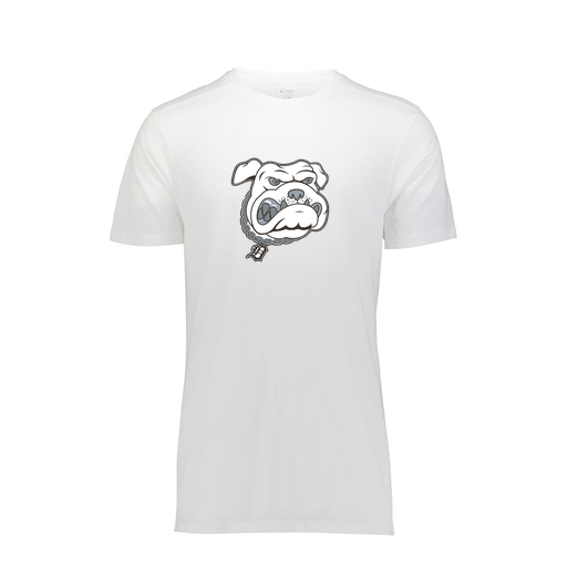 [FTSCUBWH-AS-LOGO1] Decker Men's Tri-Blend T-Shirt - Short Sleeve (Adult S, White, Logo 1)