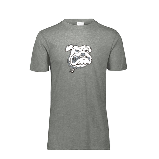 [FTSCUBGY-AS-LOGO1] Decker Men's Tri-Blend T-Shirt - Short Sleeve (Adult S, Gray, Logo 1)