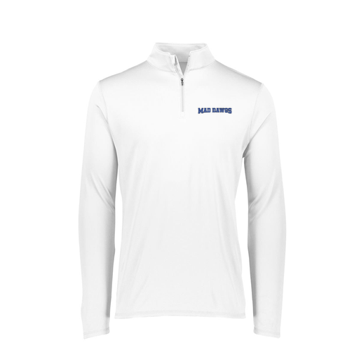 [FTLQFLWH-FAXS-LOGO3] Decker Women's Flex-Lite 1/4 Zip Shirt (Female Adult XS, White, Logo 3)