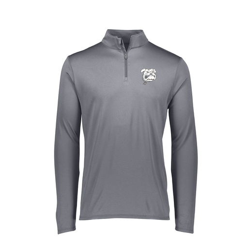 [FTLQFLGY-FAXS-LOGO1] Decker Women's Flex-Lite 1/4 Zip Shirt (Female Adult XS, Gray, Logo 1)