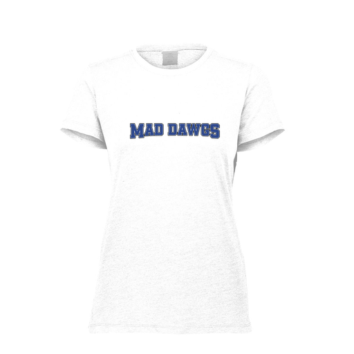 [FTSCUBWH-FAXS-LOGO3] Decker Women's Tri-Blend T-Shirt - Short Sleeve (Female Adult XS, White, Logo 3)