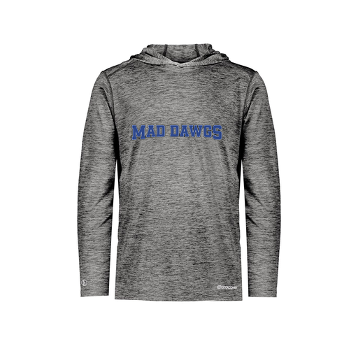 [FOLHCGBK-AS-LOGO3] Decker Men's Charge Hoodie (Adult S, Black, Logo 3)