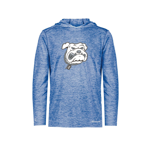 [FOLHCGRY-YS-LOGO1] Decker Youth Charge Hoodie (Youth S, Royal, Logo 1)